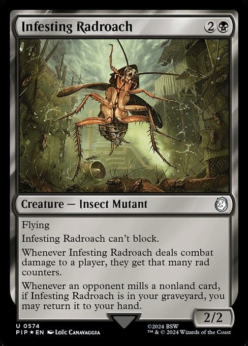 Infesting Radroach from Fallout (Uncommon)