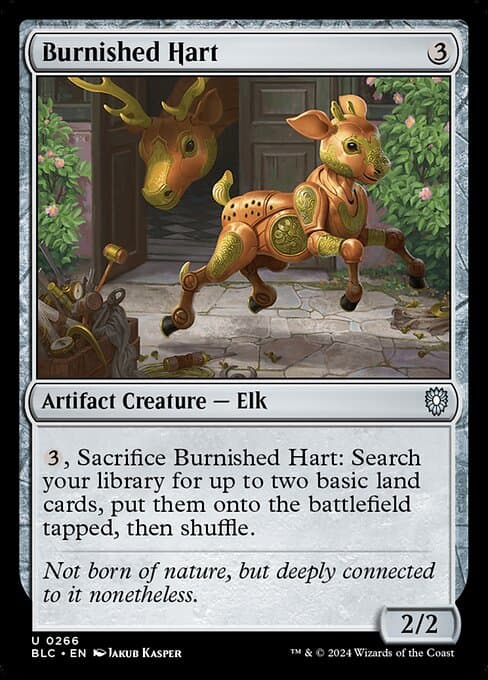 Burnished Hart from Bloomburrow Commander (Uncommon)