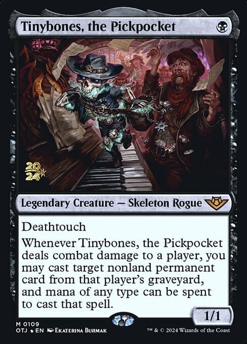 Tinybones, the Pickpocket from Outlaws of Thunder Junction Promos (Mythic)