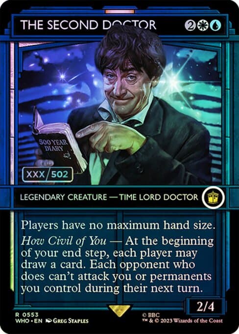 The Second Doctor from Doctor Who (Rare)