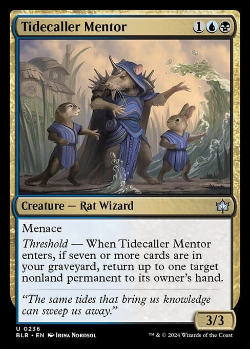 Tidecaller Mentor (Uncommon)