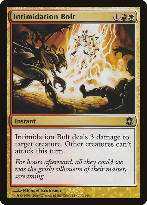 Intimidation Bolt (Uncommon)