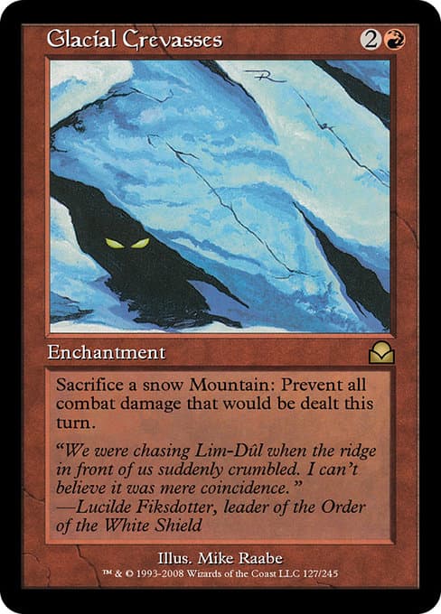 Glacial Crevasses from Masters Edition II (Rare)
