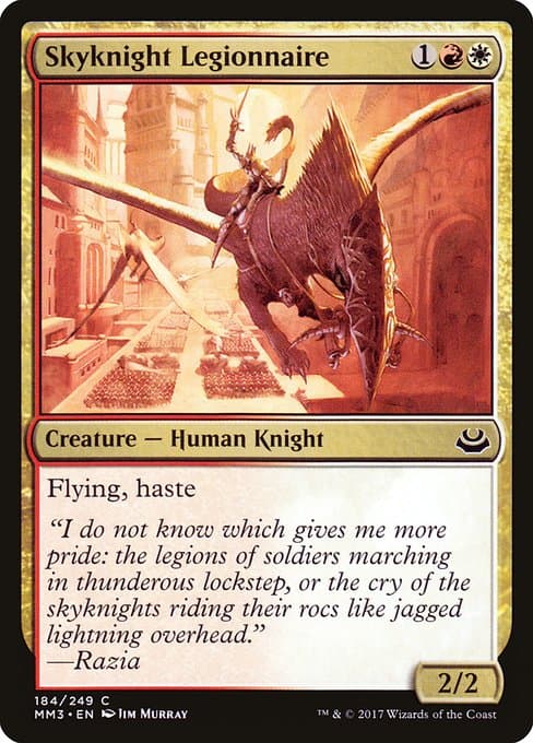 Skyknight Legionnaire from Modern Masters 2017 (Common)