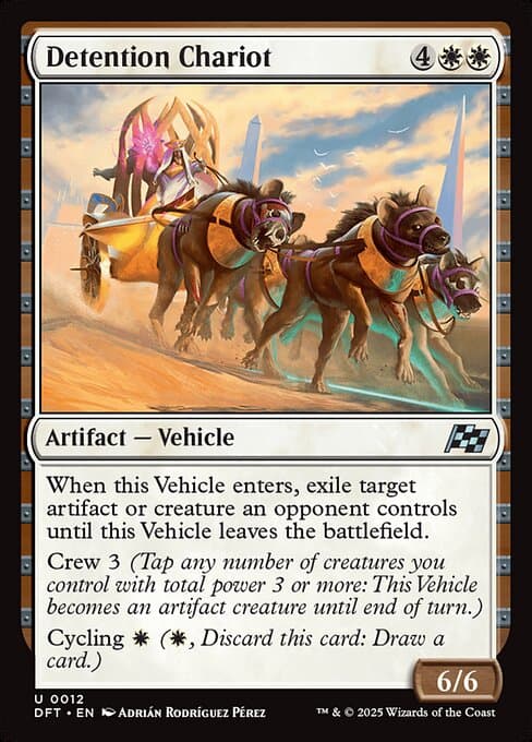 Detention Chariot from Aetherdrift (Uncommon)