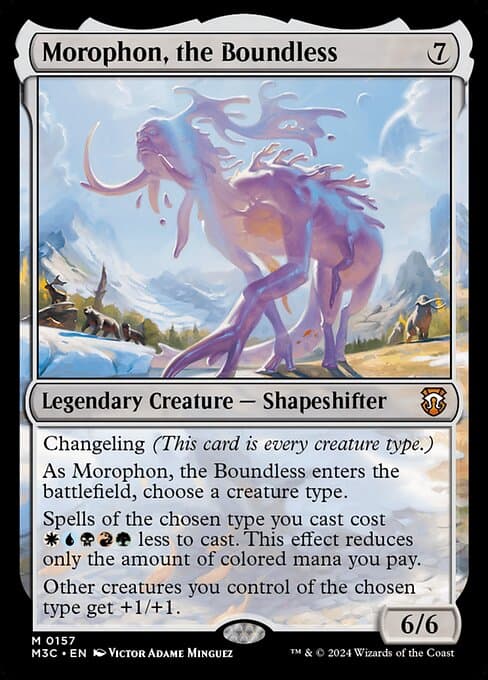 Morophon, the Boundless from Modern Horizons 3 Commander (Mythic)