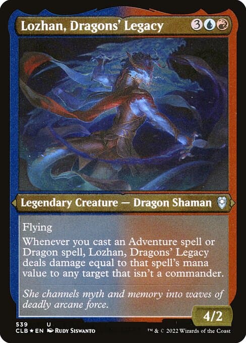 Lozhan, Dragons' Legacy from Commander Legends: Battle for Baldur's Gate (Uncommon)