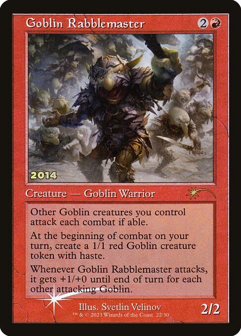 Goblin Rabblemaster (Rare)