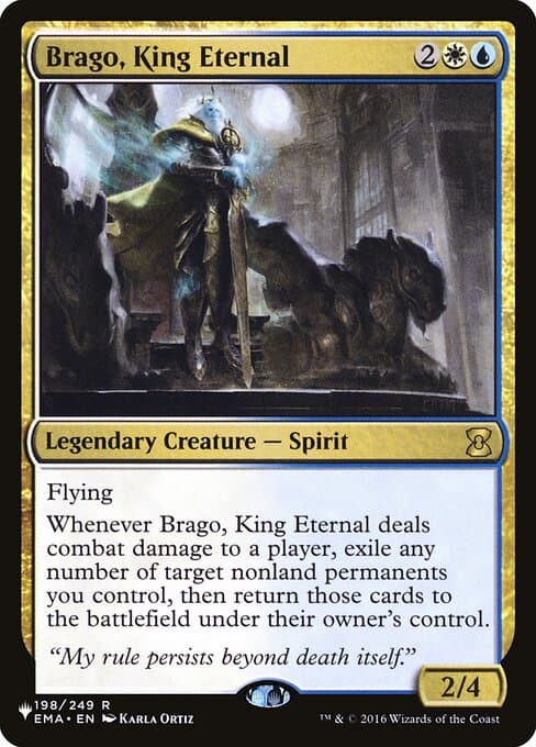 Brago, King Eternal from The List (Rare)