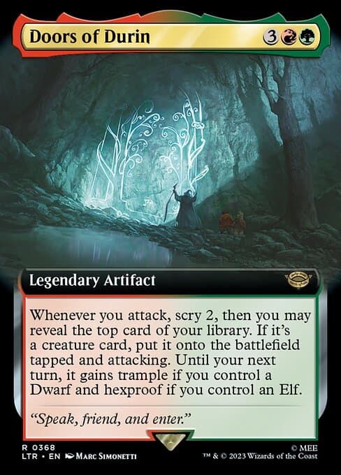 Doors of Durin from The Lord of the Rings: Tales of Middle-earth (Rare)