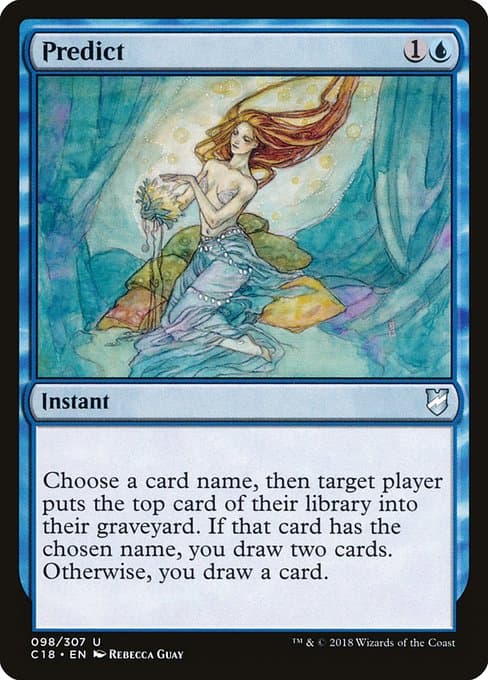 Predict from Commander 2018 (Uncommon)