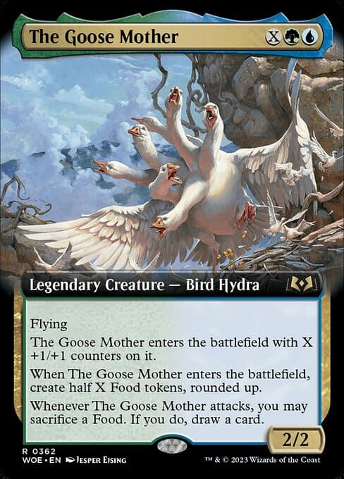 The Goose Mother from Wilds of Eldraine (Rare)