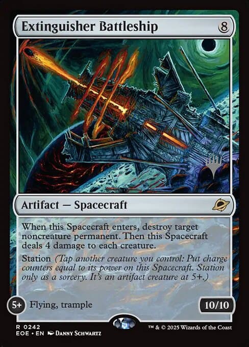 Extinguisher Battleship from Edge of Eternities Promos (Rare)