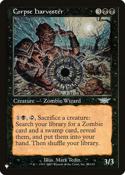 Corpse Harvester from The List (Uncommon)