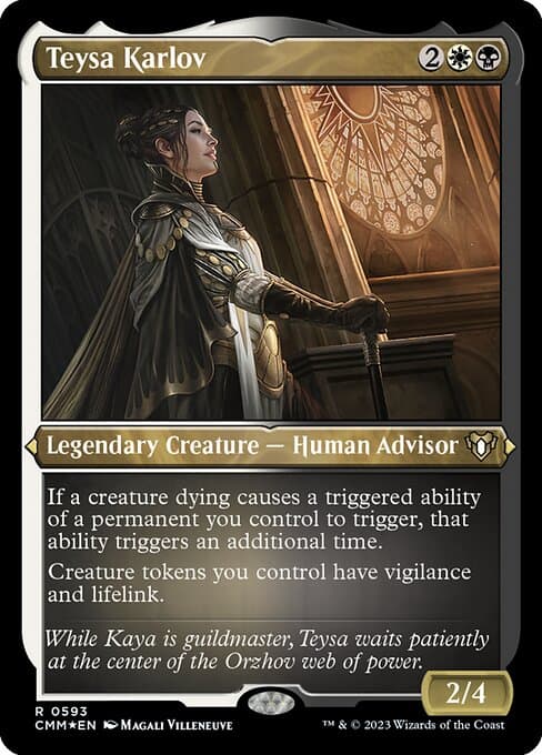 Teysa Karlov from Commander Masters (Rare)