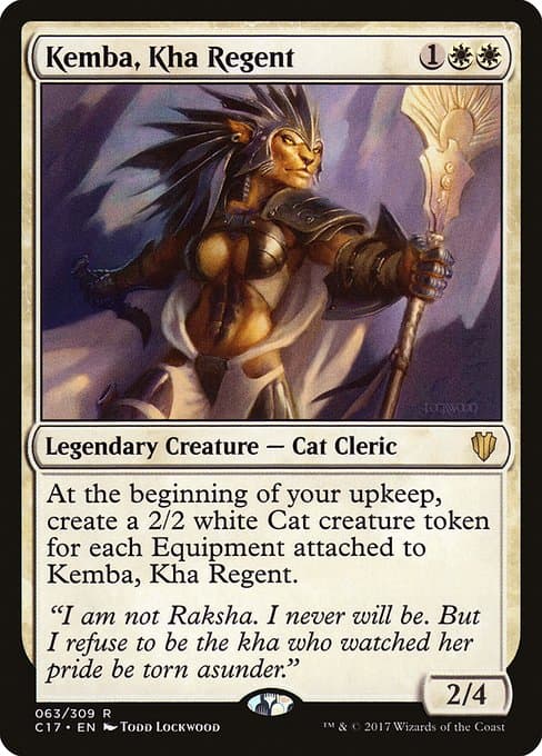 Kemba, Kha Regent from Commander 2017 (Rare)