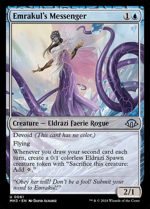 Emrakul's Messenger from Modern Horizons 3 (Uncommon)