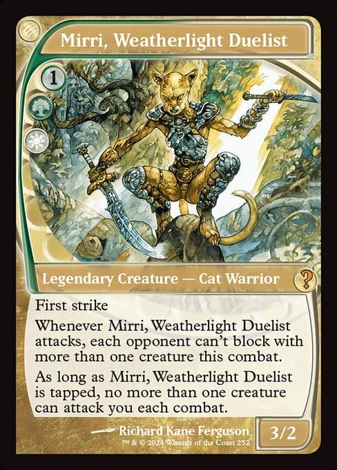 Mirri, Weatherlight Duelist from Mystery Booster 2 (Mythic)