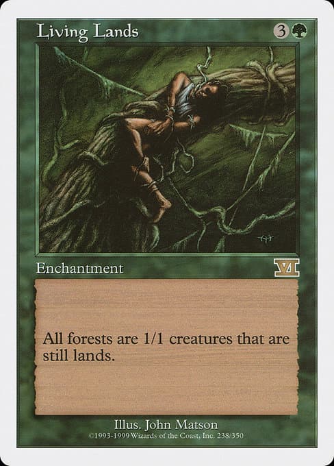Living Lands from Classic Sixth Edition (Rare)