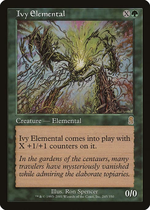 Ivy Elemental from Odyssey (Rare)