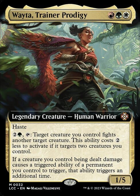 Wayta, Trainer Prodigy from The Lost Caverns of Ixalan Commander (Mythic)