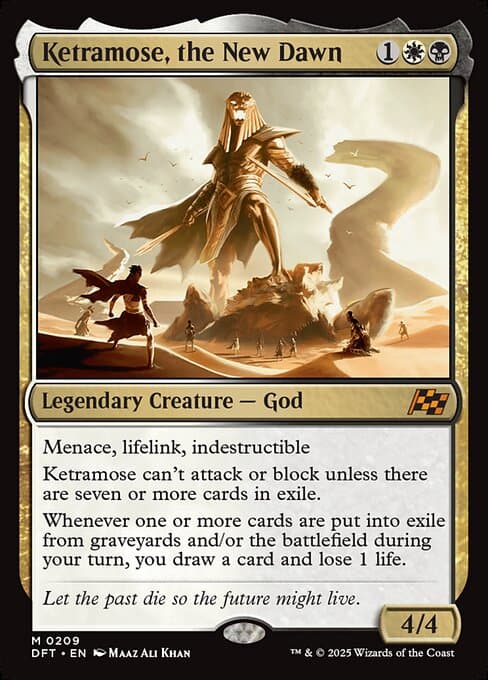 Ketramose, the New Dawn (Mythic)
