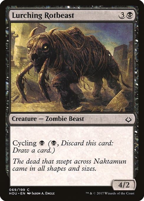 Lurching Rotbeast from Hour of Devastation (Common)