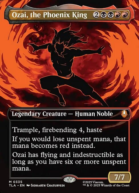 Ozai, the Phoenix King from Avatar: The Last Airbender (Mythic)