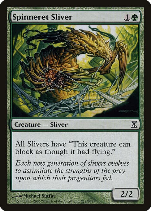 Spinneret Sliver from Time Spiral (Common)