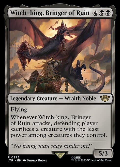 Witch-king, Bringer of Ruin (Rare)