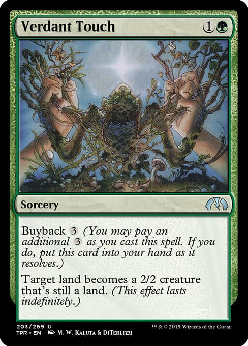 Verdant Touch from Tempest Remastered (Uncommon)
