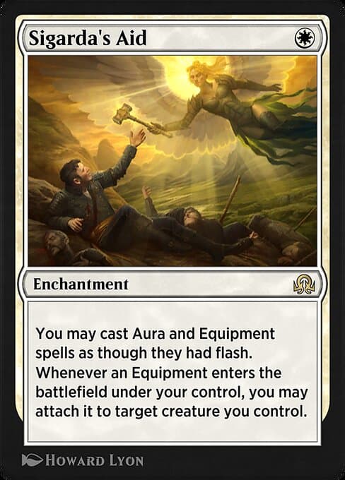Sigarda's Aid from Shadows over Innistrad Remastered (Rare)