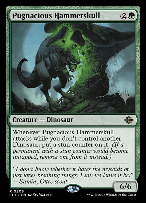 Pugnacious Hammerskull from The Lost Caverns of Ixalan Promos (Rare)