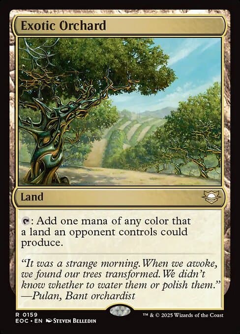 Exotic Orchard from Edge of Eternities Commander (Rare)