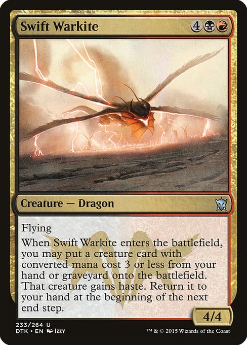 Swift Warkite from Dragons of Tarkir (Uncommon)