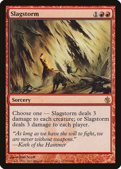 Slagstorm from Mirrodin Besieged (Rare)
