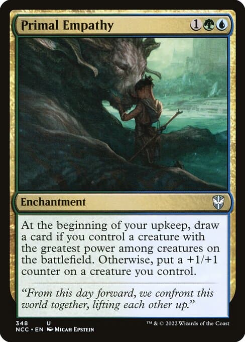Primal Empathy from New Capenna Commander (Uncommon)