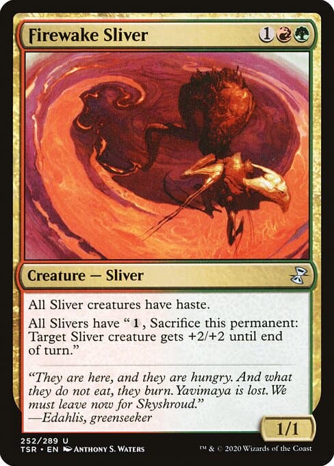 Firewake Sliver from Time Spiral Remastered (Uncommon)