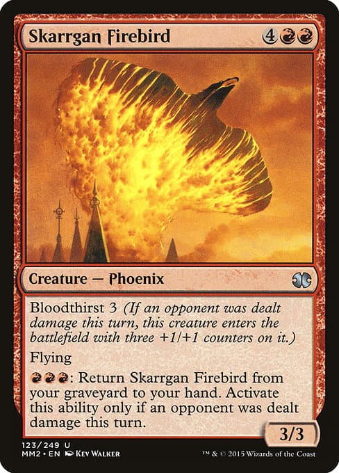 Skarrgan Firebird from Modern Masters 2015 (Uncommon)