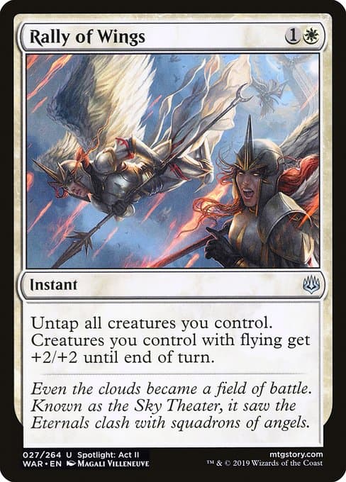 Rally of Wings from War of the Spark (Uncommon)