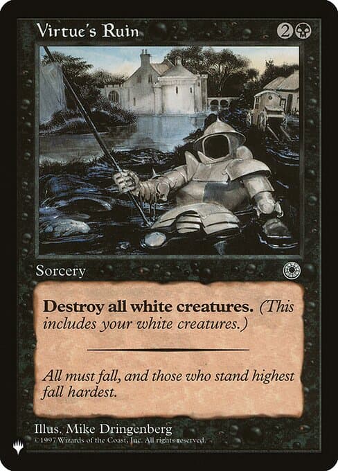 Virtue's Ruin from The List (Uncommon)
