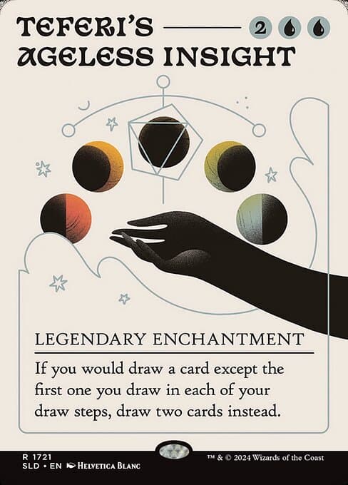 Teferi's Ageless Insight from Secret Lair Drop (Rare)