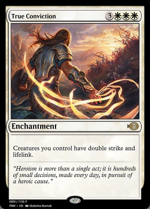 True Conviction from Magic Online Promos (Rare)