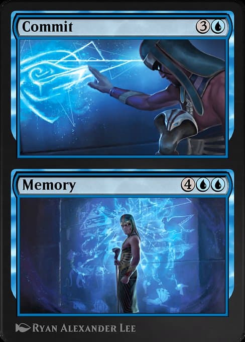 Commit // Memory from Amonkhet Remastered (Rare)