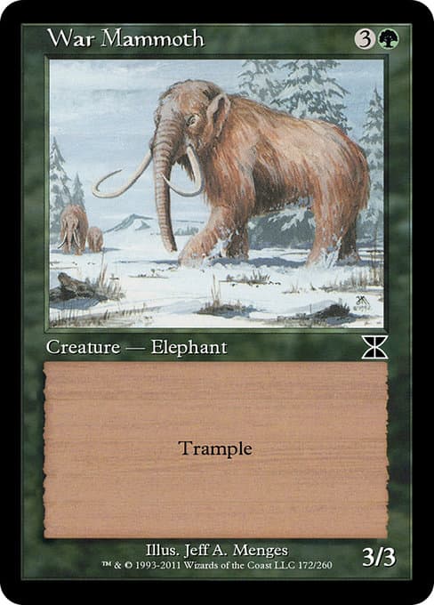 War Mammoth from Masters Edition IV (Common)