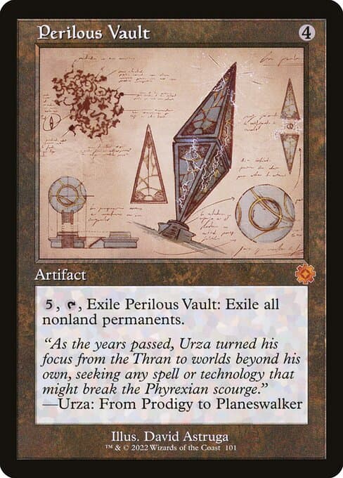 Perilous Vault from The Brothers' War Retro Artifacts (Mythic)