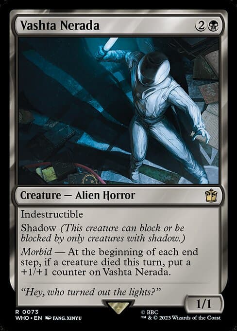 Vashta Nerada from Doctor Who (Rare)