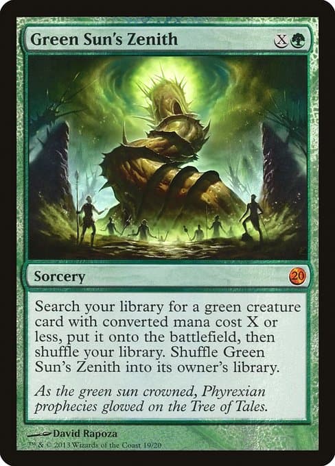 Green Sun's Zenith (Mythic)