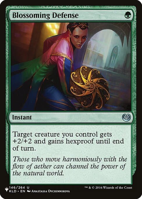 Blossoming Defense from The List (Uncommon)