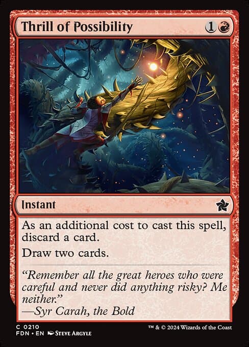 Thrill of Possibility from Foundations (Common)